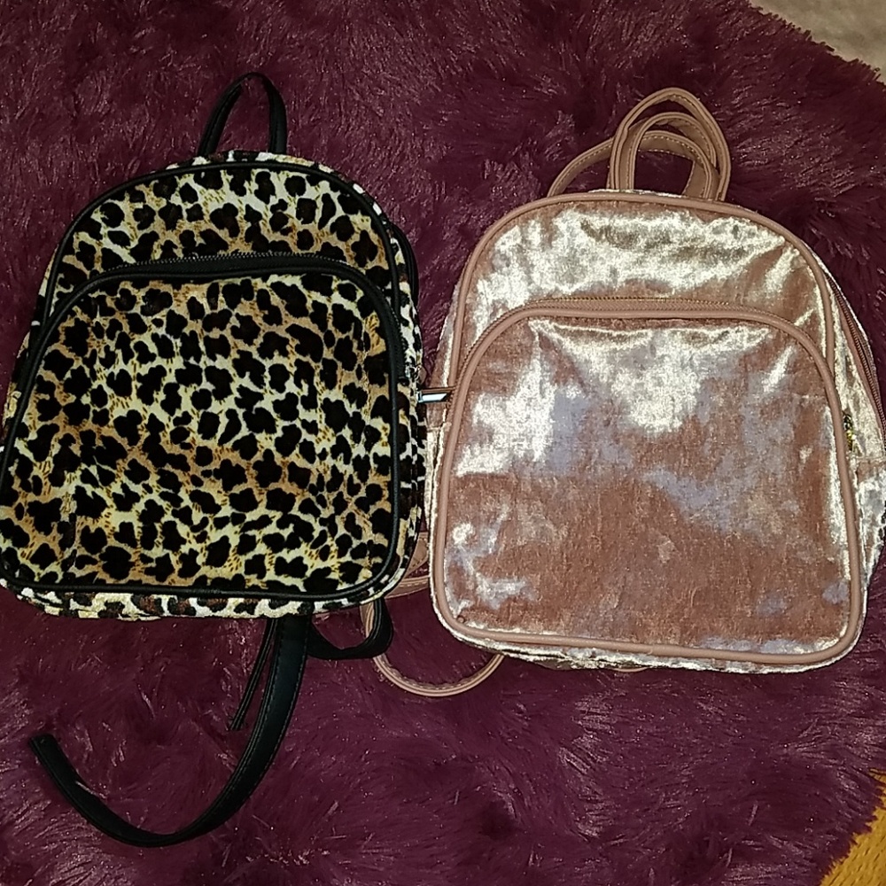 NWOT 2 mini backpacks